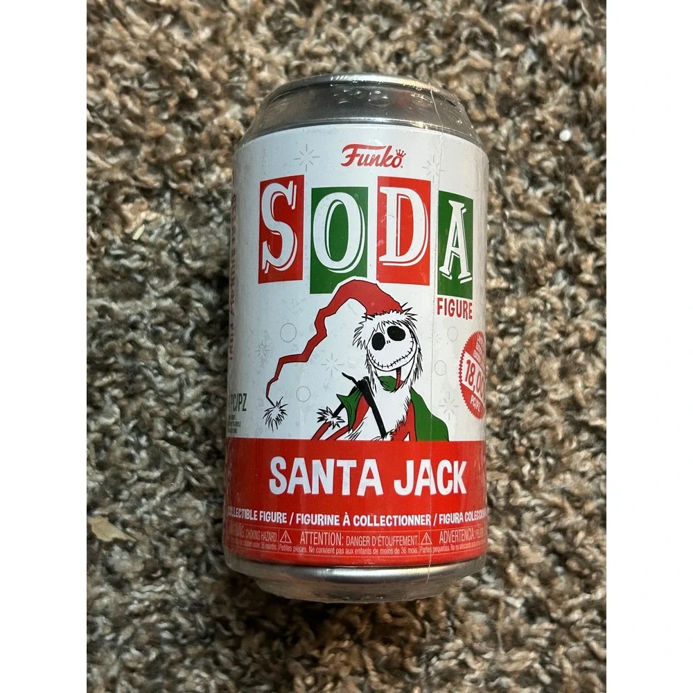 Funko SODA Santa Jack Skellington Nightmare Before Christmas Limited Edition New